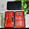 Set de Cortauñas Acero Inoxidable Hogareño Cortauñas Grandes Set Completo Portátil para Hombres de Negocios