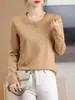 Camiseta base de algodão puro com gola redonda de algodão mercerizado, modelagem slim, para o trabalho, clássica de primavera e verão, pulôver de algodão, manga longa