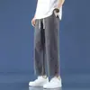 Jeans retro americanos para hombre, primavera, otoño, verano, estilo moderno de calle, lavado, pierna ancha, rectos, holgados, casual, pantalones largos