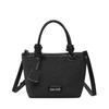 Bolsa Balde de Mão Tendência para Mulheres 2025 Novo Estilo Coreano Simples Casual Bolsa de Ombro em Jeans Fashionável e Versátil Bolsa Feminina