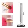 Pincel retrátil para lábios, pincel de batom de cabeça dupla, caneta de beleza portátil, esteticista, maquiador, ferramenta especial de maquiagem à prova d'água, caneta