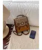 Bolso de Hombro Dibujo Cuadros Moda Otoño Doble Hombro Mochila para Mujer Espiga Nuevo Estilo Cruzado Japonés Coreano Un Solo Hombro 2026 Colgante de Nicho