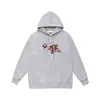 Moda Urbana Transfronteriza de Comercio Exterior Marca Unisex Otoño e Invierno Estampado de Letras Sudadera con Capucha Holgada Pulóver Sudadera Ape Casual Versátil