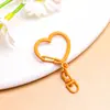 Barniz para Hornear de Color Hebilla de Corazón de Aleación Correa Hebilla en Forma de 8 Joyería DIY Perler Beads Llavero Colgante Accesorios Material Al Por Mayor