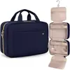 Bolsa de Higiene Pessoal Pendurável da Amazon com Gancho, Bolsa de Maquiagem à Prova d'Água, Grande Capacidade, Bolsa de Armazenamento Multifuncional para Casa e Viagem