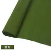 Papel Crepom Colorido Espessado Material para Fazer Flores Artesanais Papel DIY Papel para Enrolar Papel Amassado Flor Rosa de Papel Mão Metabo