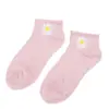 Calcetines Pequeños de Margarita para Mujer, Estilo Primavera y Otoño, Caña Corta, Corte Bajo, Color Sólido, Calcetines Tipo Barco, Calcetines Invisibles Bajos de Margarita Pequeña, Calcetines Estilo Coreano