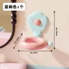 Soporte para secador de pelo Flor de Dopamina Soporte perezoso para baño Estante para secador de pelo sin taladro Estante de almacenamiento