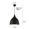 Loja Comercial Minimalista Moderna Restaurante Pousada Lustre de Cabeça Única Estilo Industrial Bar Loja de Chá com Leite Barbeiro Luminária