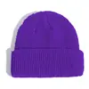Sombrero de Piel de Melón Otoño e Invierno Estilo Coreano Sombrero de Calle para Propietario Sombrero de Punto Cálido Sombrero Versátil para el Frío Hilo Grueso Sombrero de Lana Tejido Acrílico