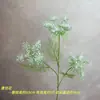 Flor de encaje artificial teñida de color niebla lavanda flores artificiales decoraciones para el hogar y hoteles accesorios para arreglos florales de boda para exportación