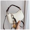 Estética de Viaje Moda Elegante Simple Chic Colgante Bordado 2025 Nuevo Francés Retro Bolso de Hombro Único para Mujer