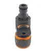Chupete individual con recubrimiento de plástico, de paso directo, con conector de válvula de interruptor, manguera de tubería de agua, conversión, accesorios de conector rápido para pistola de agua