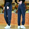 Pantalones Casuales de Punto de Sarga para Hombre, Estilo Nuevo de Primavera y Otoño, Modernos, Tendencia, Versátiles, Pantalones Harem, Pantalones de Chándal Sueltos