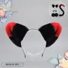 Faixa de Cabelo Lolita de Pelúcia Feita à Mão com Orelhas de Gato Acessórios de Cabelo Kc Headwear de Orelhas de Animal Grampo de Cabelo de Orelha de Raposa