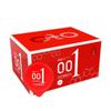 Olo001 Condón Maza Cubierta Lengua de Gato Ultra-delgado Naked Cero Sensación Rojo Delgado Larga Duración Suave Bola de Perlas Tendón de Tortuga Dragón Cerradura Esencia