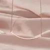 Nuevo Collar de Sonrisa para Mujer Estilo Japonés y Coreano Sonrisa Simple Acero de Titanio Antidesvanecimiento Estilo ins Sentido del Diseño Cadena para Clavícula Cadena