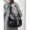 Bolso de Diseño de Nicho con Textura de Alta Gama Otoño Plegado Nuevo 2025 Bolso Versátil de Hombro Cruzado Bolso Dumpling para Mujer