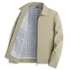 Chaqueta Ejecutiva de Gama Alta, Chaqueta con Solapa Casual de Negocios para Hombre de Gama Alta para Primavera y Otoño, Ropa para Papá