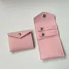 Liquidação de Estoque Bolsa de Veludo Microfibra para Joias Estilo Envelope com Tampa Dobrável Sacola de Embalagem para Joias à Prova de Poeira Armazenamento Brincos Colar Bolsa para Joias