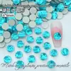 Malha Redonda de 6mm Fundo Plano Forma Especial Materiais DIY Artesanais Nail Art Joias Diamante Nail Art Vestível Diamante Atacado
