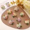 Brinco de Flor Colorido Doce Colorido de Verão Original Cluster de Flores DIY Brincos Broche Pin Sapatos Acessórios de Flor