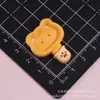 Acessórios de resina de frigideira multicoloridos de desenho animado, chaveiros de frutas, ímãs de geladeira, presilhas de cabelo de cola cremosa, materiais DIY