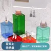 Caixa de Armazenamento Colorida Acrílica Personalizada Transparente Elegante Suporte de Exibição com Janela Caixa de Exibição para Armazenamento de Joias