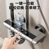 Set de Ducha con Pantalla Digital Gris Pistola Seleccionado Cuidadosamente para Baño del Hogar Caliente y Frío para Ducharse y Bañarse con Calentador de Agua