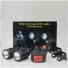 Moliang Cross-Border se especializa en Faros de Motocicleta, Luces LED de Doble Lente de 12V de Haz Alto y Bajo, Carcasa de Aluminio, Cañón de Acero Pequeño