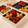 Caixa de Embalagem para Frutas, Talheres para Salada, Travessa Comercial, Embalagem Descartável de Madeira para Viagem de Qualidade Alimentar
