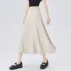 Falda Femenina de Longitud Media Suave y con Caída Verano 2026 Fresca para el Trabajo Estilo Traje Ligeramente Maduro Falda Profesional