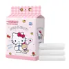 Toalhas de Lavar o Rosto Sanrio Hello Kitty, Pacote Família Grande, Toalhas de Lavar o Rosto para Pendurar, Textura de Pérola Espessada, Dupla Utilização para Seco e Molhado