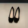 Zapatos de Comodín Elegantes de Gama Alta con Suela Plana para Mujer, Nuevos Zapatos Mary Jane de Punta Cuadrada Estilo Francés Primavera 2026