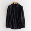 25 Novas Camisas de Bolso Femininas de Outono, Não Amassam, Fácil de Cuidar, Gola Quadrada, Roupa Casual para o Trabalho, Camisa Jaqueta de Manga Longa de Alta Inteligência