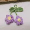 Flores Pompones de Venta Caliente Transfronterizas, Flores de Cinco Pétalos, Flores de Hilo Tejidas a Crochet a Mano, Accesorios de Ropa DIY, Accesorios para Zapatos, Sombreros y Bolsas