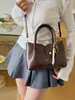 Bolso Cubo Portátil Estilo Coreano para Mujer 2026 Otoño Moda Tendencia Gran Capacidad Bolso de Hombro de Gama Alta Bolso Cruzado para Viajes