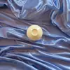 Telas Gruesas con Brillo Perlado para Bodas, Cortinas de Gasa Hielo, Cortinas de Tela de Seda Roja Hielo, Telas Elásticas para Fondos de Escenario, Telas para Decoración de Techos