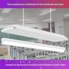 Lâmpada de proteção ocular LED para sala de aula lâmpada de sala de aula fábrica grade anti-vertigem padrão nacional lâmpada de quadro negro educação escolar lâmpada lustre