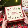 2026 Navidad Nochebuena Caja de Regalo Bufanda Guantes Taza Térmica Caja de Empaque Caja de Regalo de Manzana Fábrica Venta al por Mayor