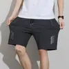 Pantalones Cortos Deportivos de Secado Rápido para Playa de Verano para Hombre Tallas Grandes Holgados de Seda de Hielo Estilo Casual Delgado para Hombre
