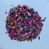 Grava de Cristal Natural al por Mayor Cristal Blanco Citrino Amatista Cristal Rosa Piedra Desmagnetizante Piedra Pulida Piedra Pulida