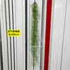 Plantas Verdes Penduradas na Parede Planta-Aranha Flores Artificiais Plantas Verdes Pendentes Samambaias Tubos de Parede Decoração de Teto Folhas de Samambaia Cipós