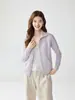 2026 Nuevo Suéter de Cachemir con Cuello Alto y Cremallera para Mujer, Cárdigan de Punto Casual Holgado, Prendas de Abrigo, Suéter Top Versátil de Color Sólido