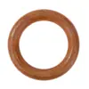 Estilo Nacional Trenzado Liso Madera Cruda Hecho a Mano Envuelto en Alambre Anillo Colgante Anillo de Madera DIY Colgantes Semiacabados para Campanilla de Viento de Cáscara de Fruta Accesorios