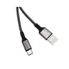 Cable de Datos de Carga Súper Rápida Tipo C Trenzado Adecuado para Teléfonos Móviles Apple, Huawei, Samsung, Android y Xiaomi