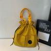 Mochila Ligera Nueva 2025 Bolsillo con Cordón Bolsa de Viaje Bolsa para Estudiante Universitario Mochila Casual Simple y a la Moda