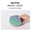 Posavasos aislante de silicona de tamaño pequeño, diámetro de 14,5 cm, antideslizante, resistente al calor