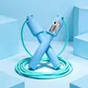 Cuerda de Saltar para Contar Infantil con Cable de Acero, Suministro Directo del Fabricante, Popular en Puestos Callejeros, Longitud Ajustable, Adecuada para Escuelas Primarias y Secundarias, Jardines de Infancia, Ventas Transfronterizas