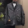 Jaqueta Baseball Masculina 2026 Outono Nova Marca Tendência Roupa de Trabalho Masculina Retro Americano Slim Fit Jaqueta Bomber Masculina